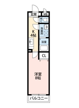 GX小垣江の物件間取画像